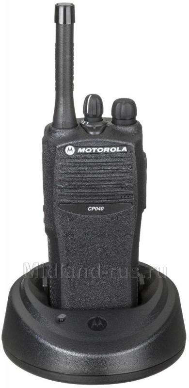 Motorola CP040, вид сбоку