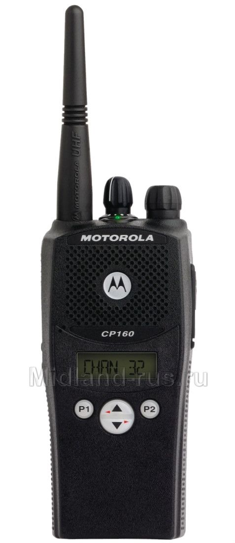 Motorola CP160, общий вид