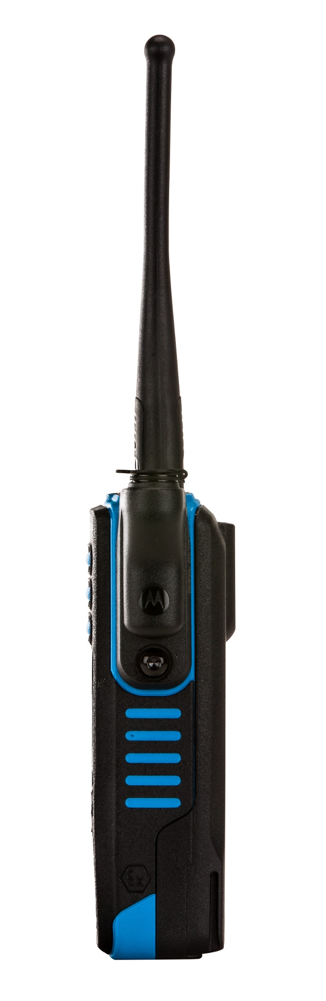 Motorola DP4401 Ex, боковой ракурс