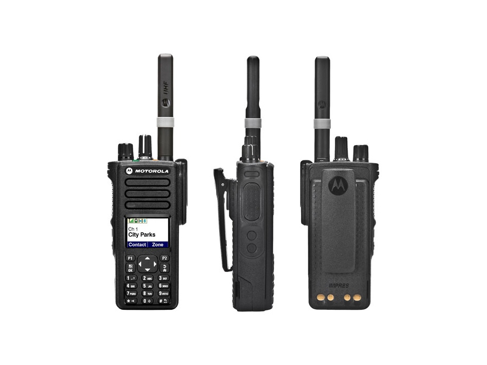Motorola DP4800, вид корпуса