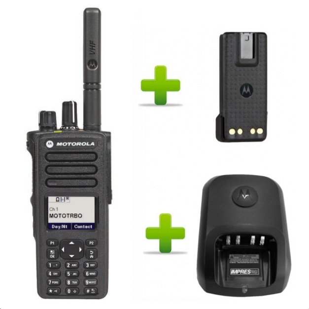 Motorola DP4800E VHF, комплектное устройство
