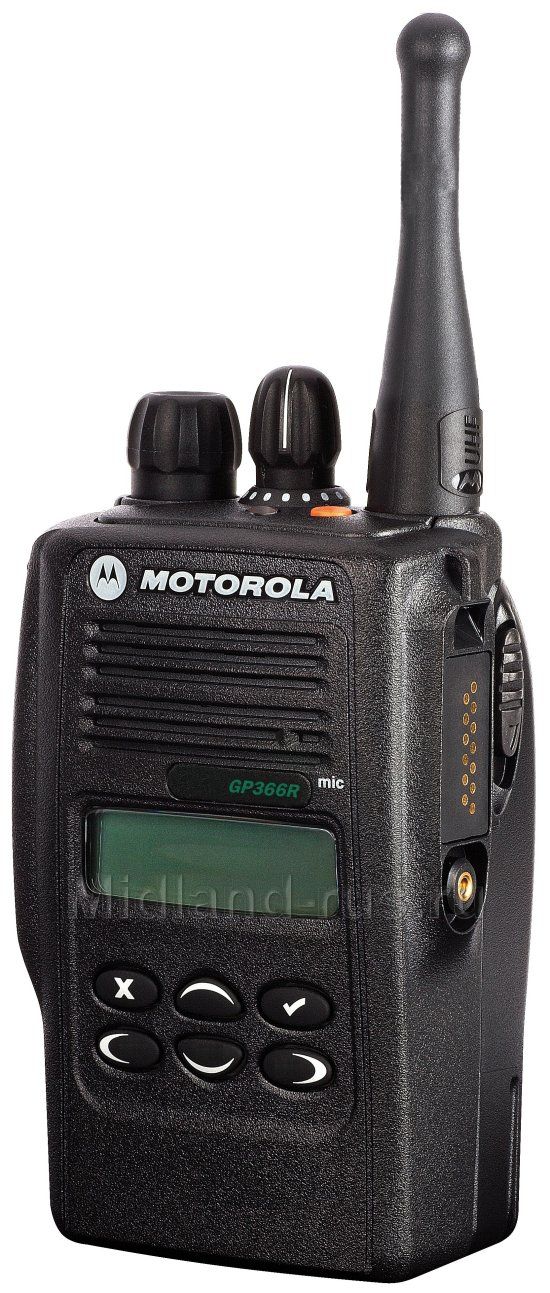 Motorola GP366R, рация в другом ракурсе