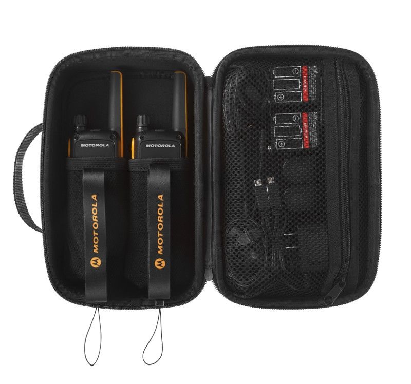 Motorola T82 EXTREME Twin, рации в кейсе