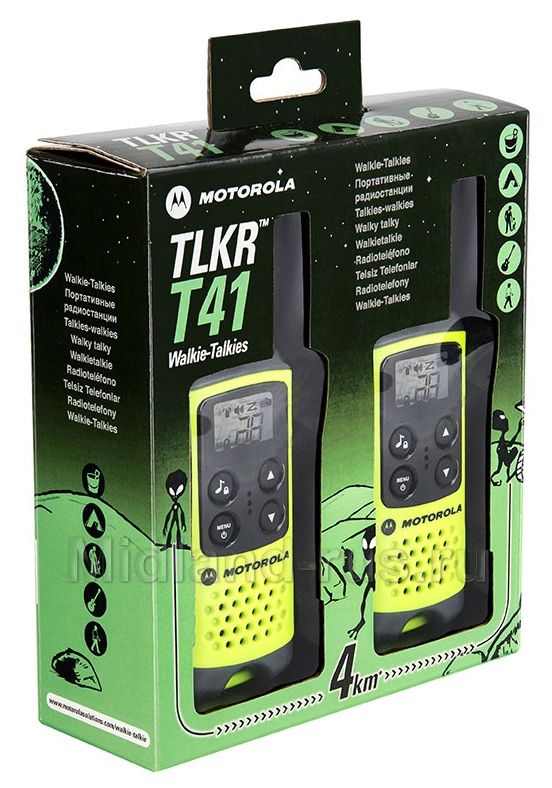 Motorola TLKR T41 Green, изображение устройства