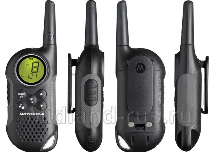 Motorola TLKR T6, рация в корпусе