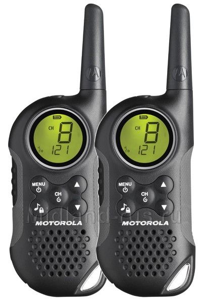 Motorola TLKR T6, рация крупным планом