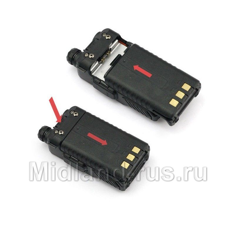 Pofung UV-5R, рация крупным планом