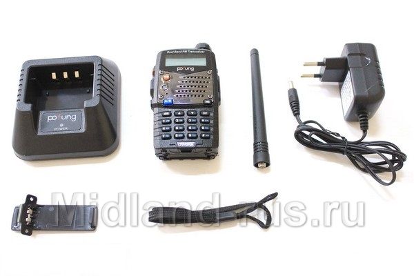 Pofung UV-5RA, рация крупным планом