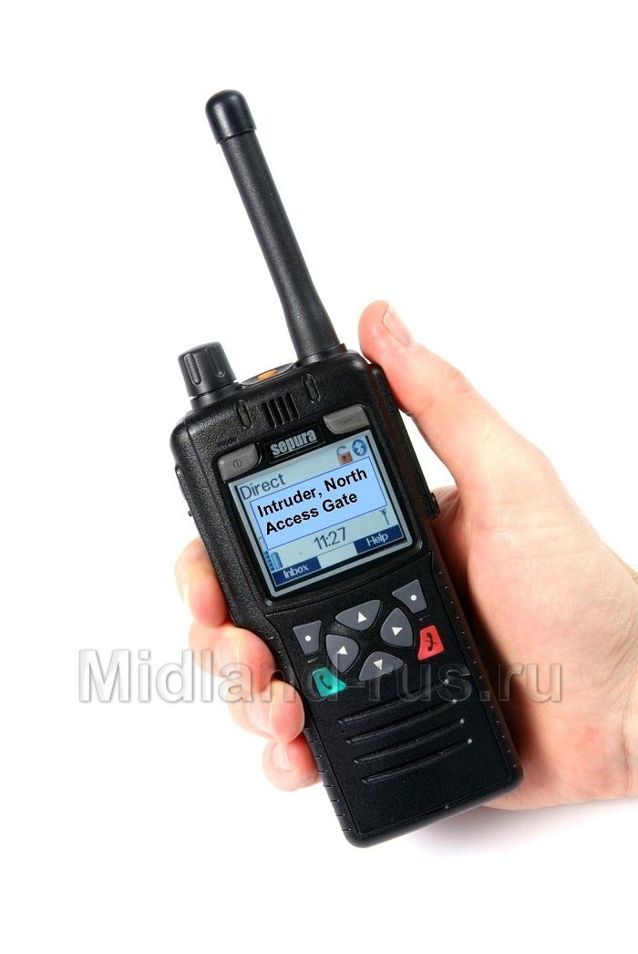 Sepura STP8100, второй ракурс