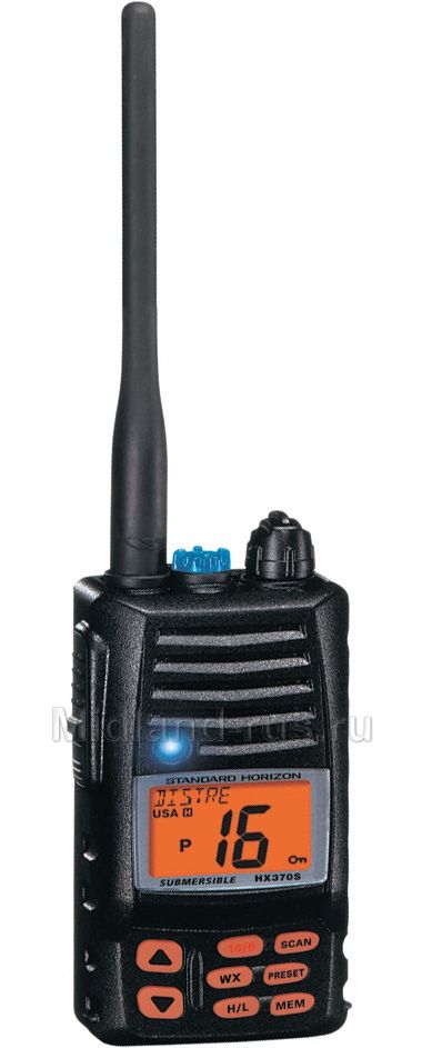 Standard Horizon HX-370SAS, рация с дисплеем