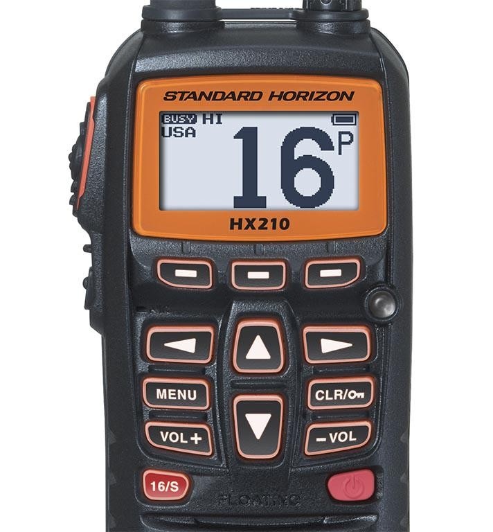 Standard Horizon HX210E, комплектное устройство