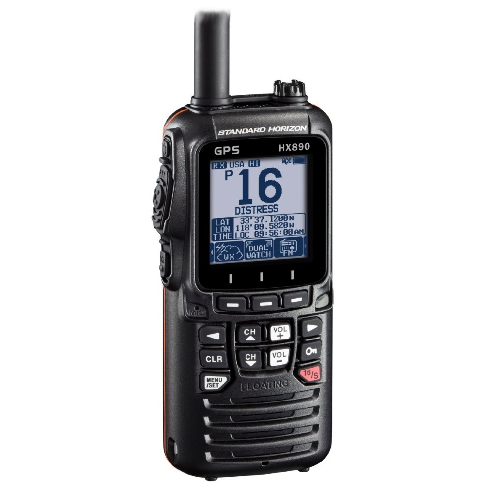 Standard Horizon HX890E, вид корпуса