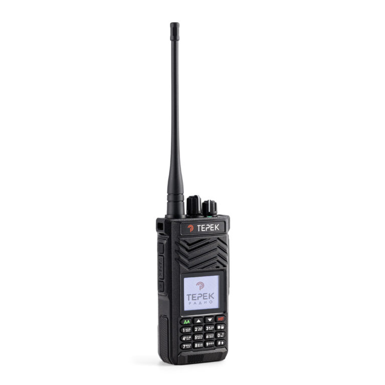 Рация ТЕРЕК РК-322 DMR v.2024, корпус и органы управления