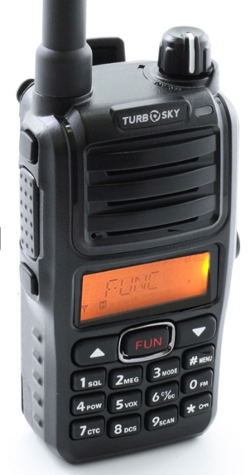 TurboSky T5, рация с дисплеем