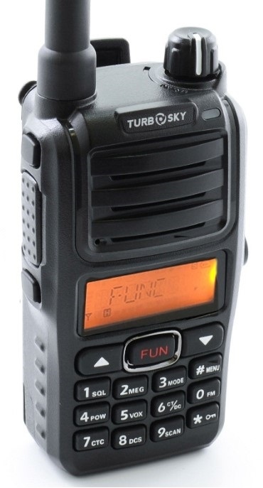 TurboSky T5 RIVER, рация с дисплеем