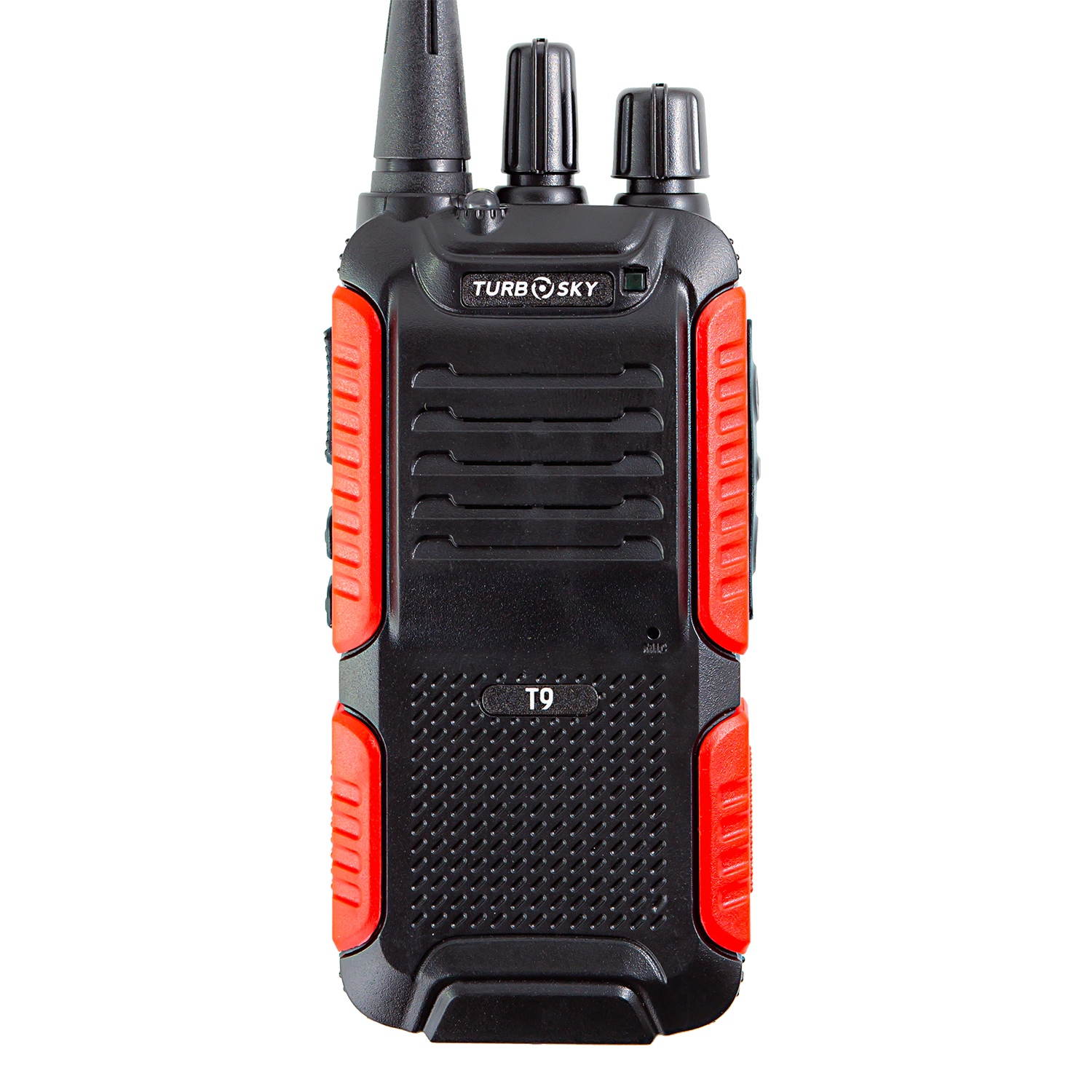 TurboSky T9, рация на фоне