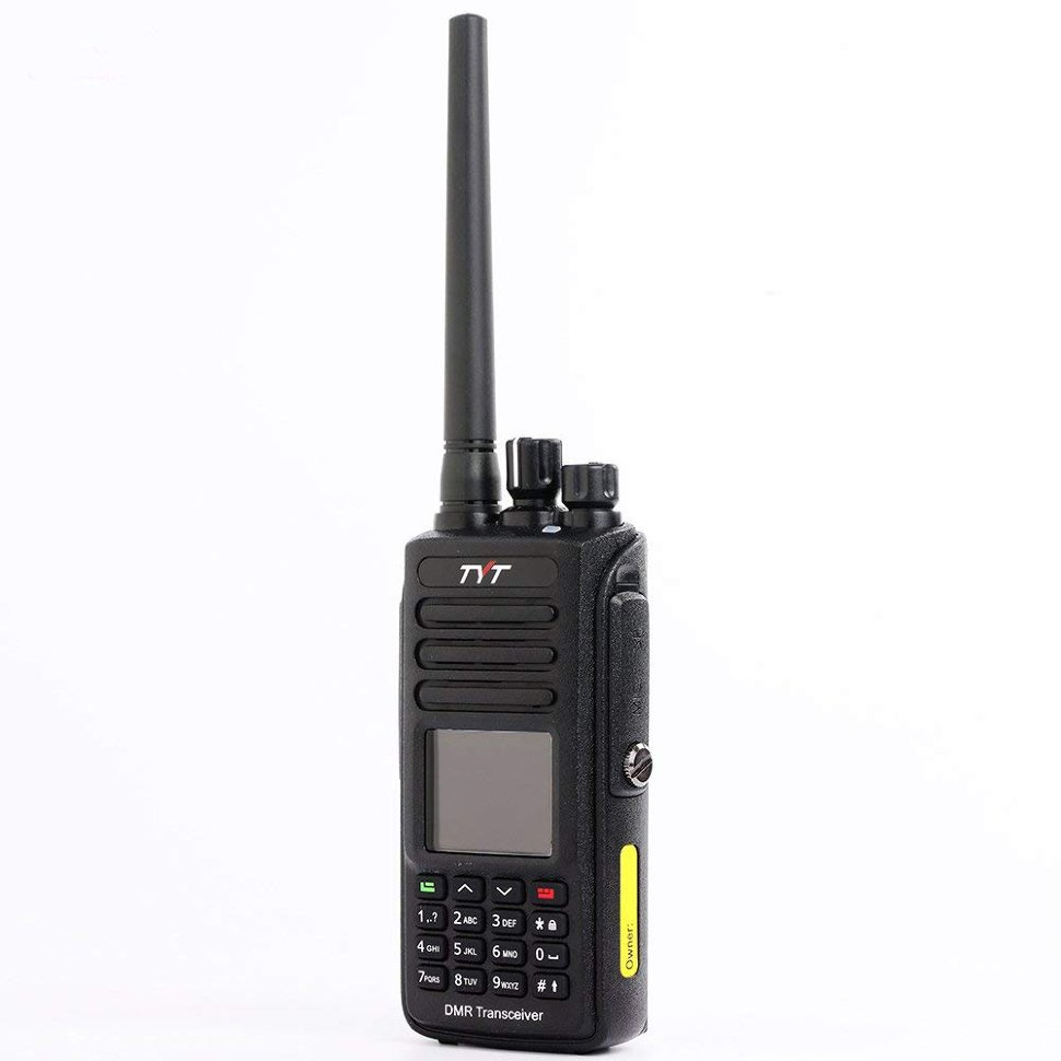 TYT MD-380 DMR, корпус и дисплей