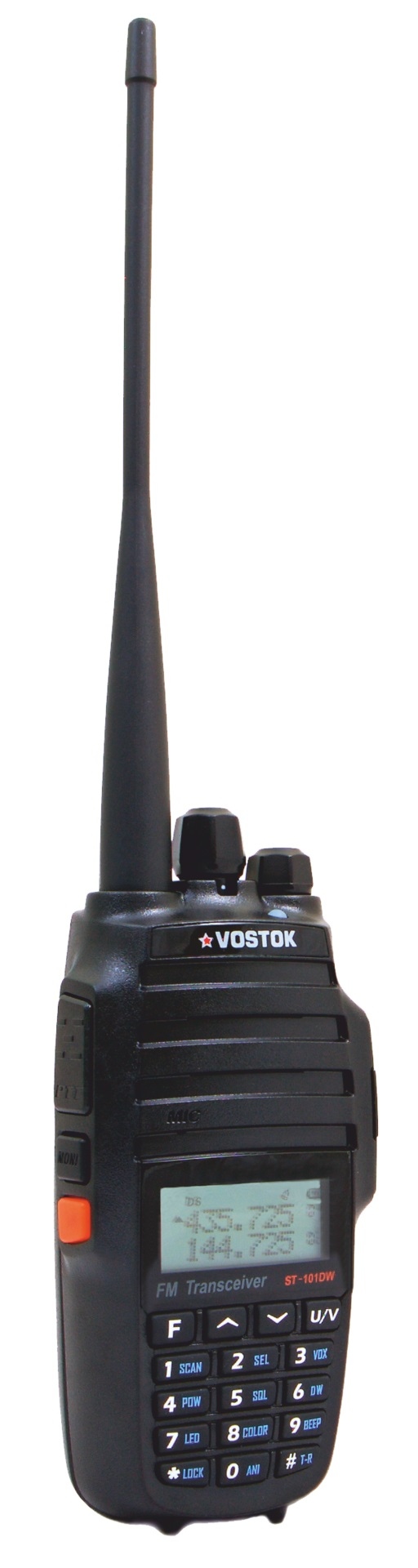 Vostok ST-101DW, дисплей и клавиатура