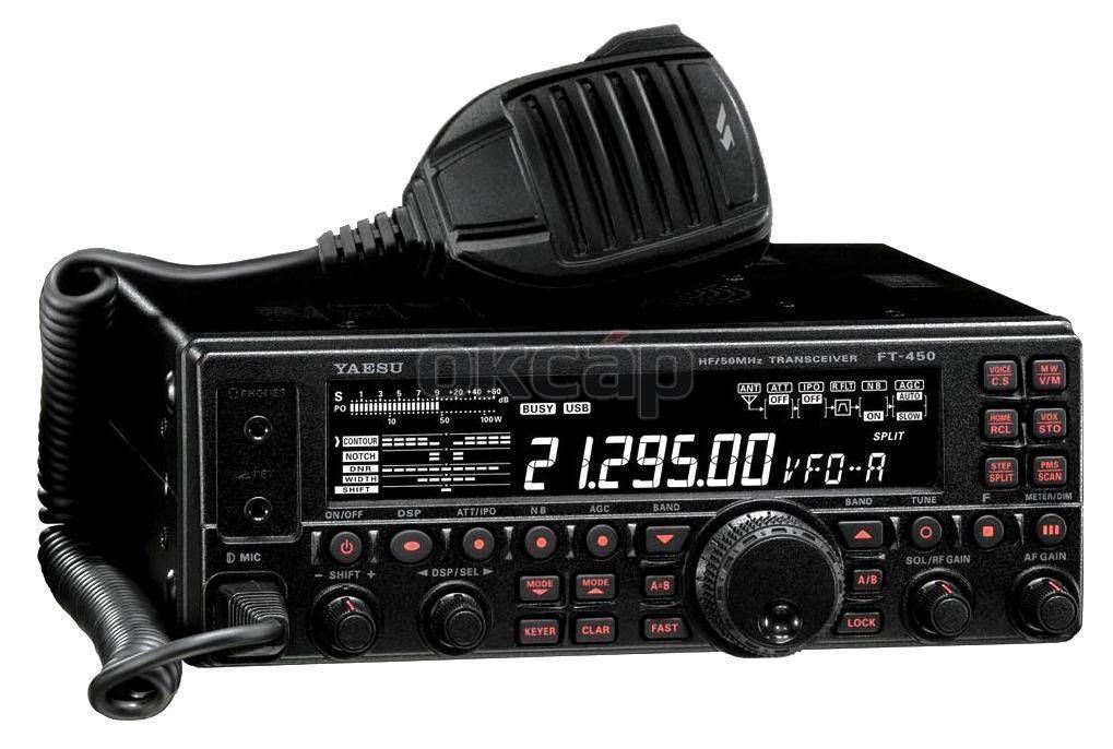 Yaesu FT-450AT, вид корпуса