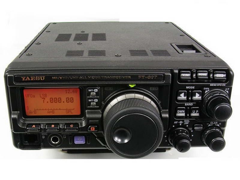 Yaesu FT-897, мобильно-стационарная многодиапазонная рация
