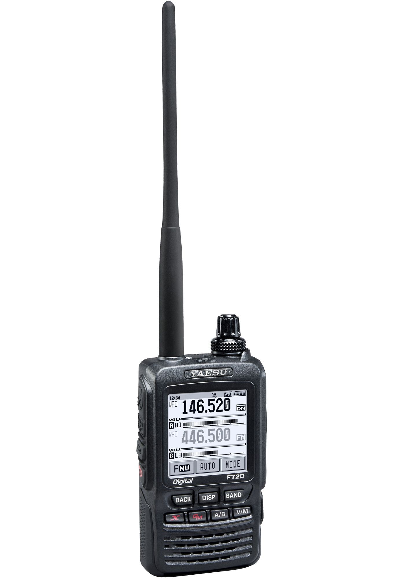 Yaesu FT2DR, рация на изображении