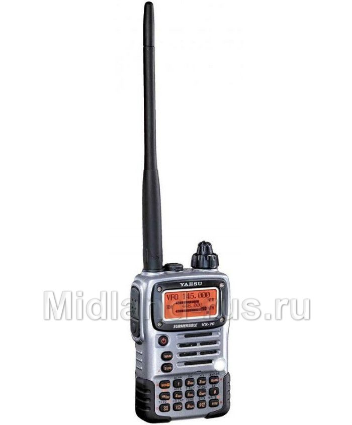 Yaesu VX-7R, корпус и органы управления
