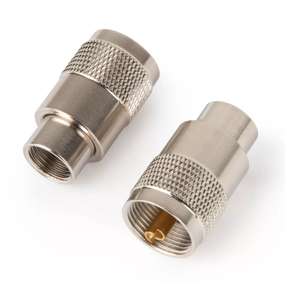 Разъём UHF-male на кабель RG-213, накручивающийся