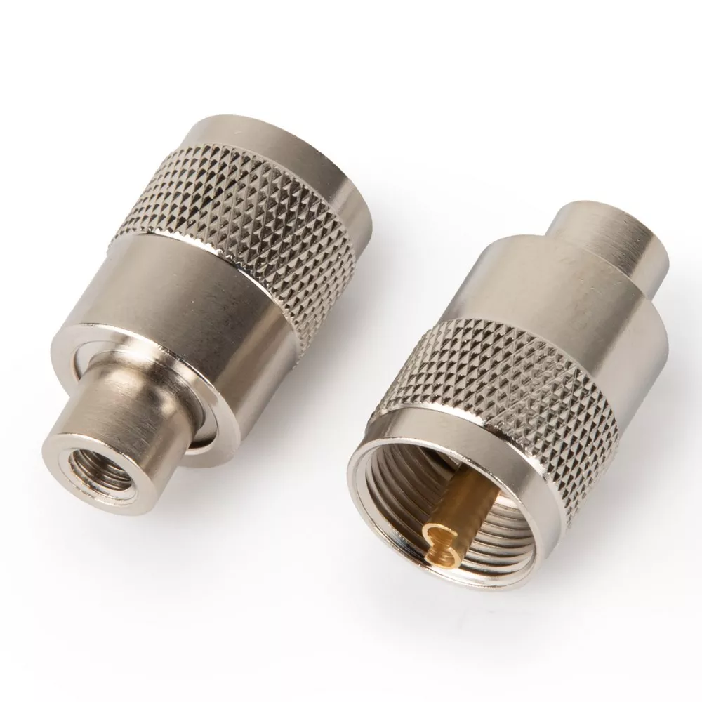 Разъём UHF-male на кабель RG-58, накручивающийся