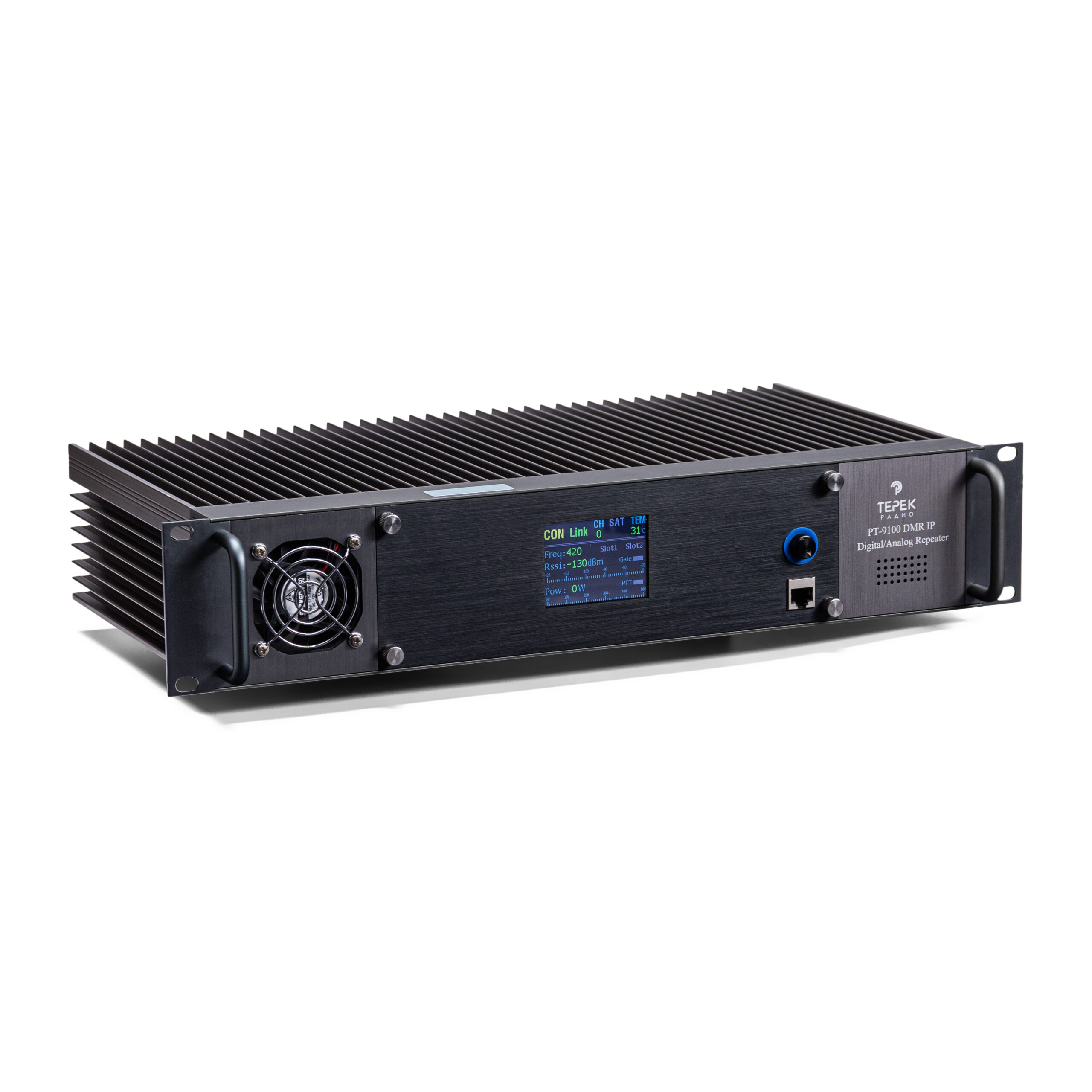 Терек РТ-9100 DMR IP VHF, задняя часть
