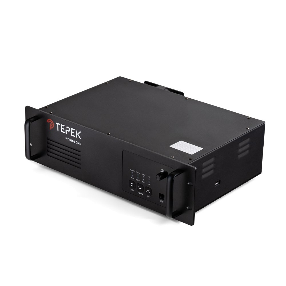 Терек РТ-9100 DMR VHF, передняя панель