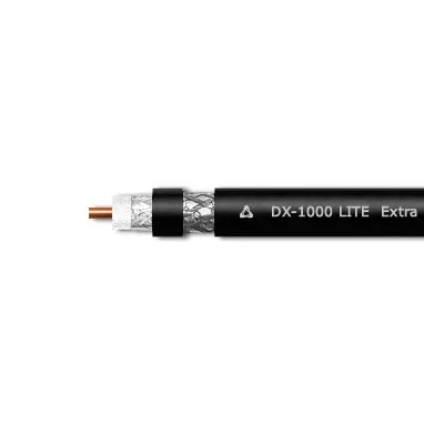 SCALAR DX-1000 Lite CCA PVC Black кабель