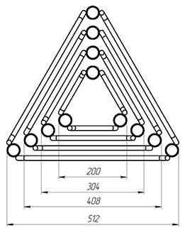 СТ-S3-4-5000, мачта в транспортном виде
