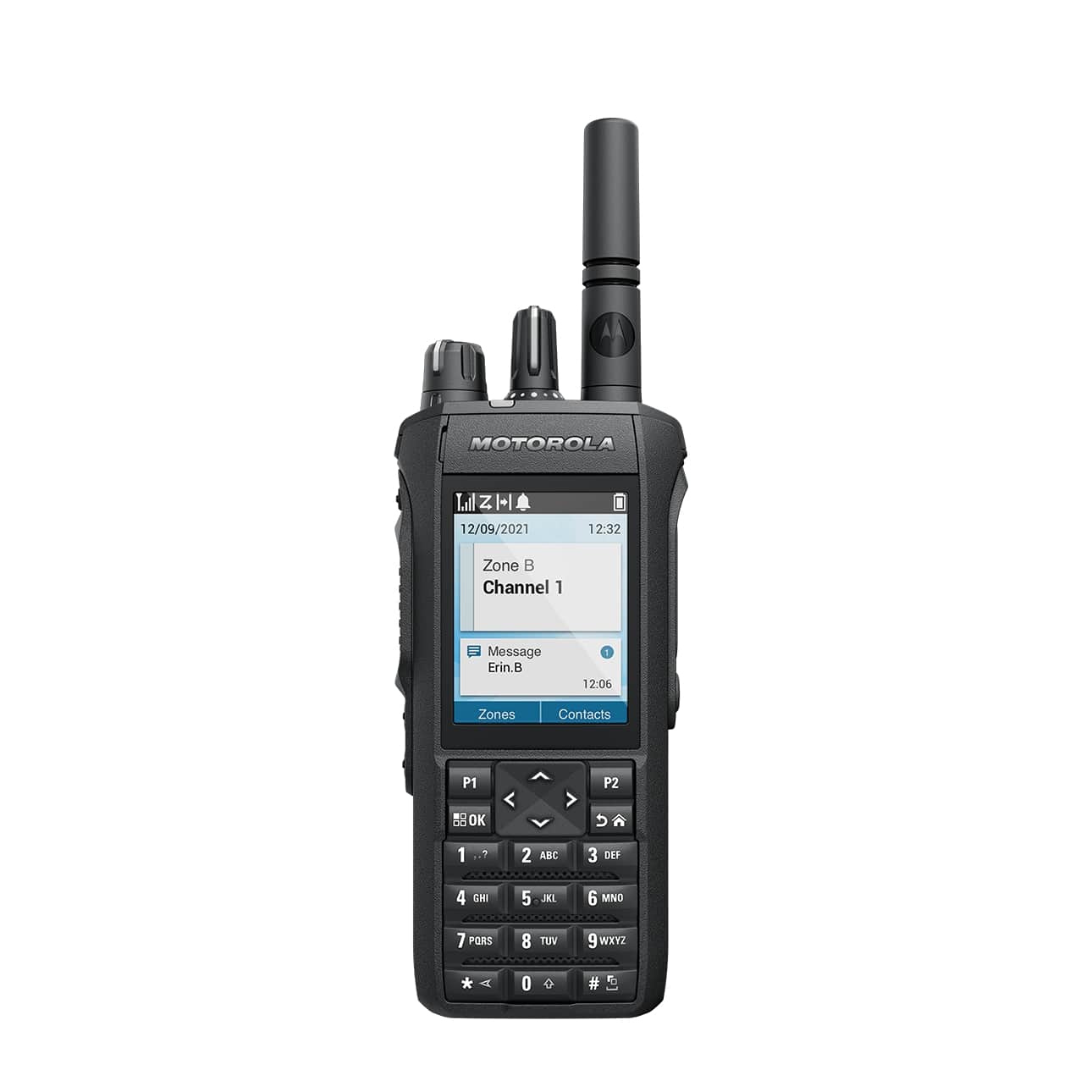 MOTOTRBO R7, дисплей и органы управления