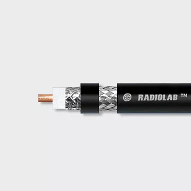 ВЧ кабель Radiolab 10D-FB PE, черный, бухта 100м
