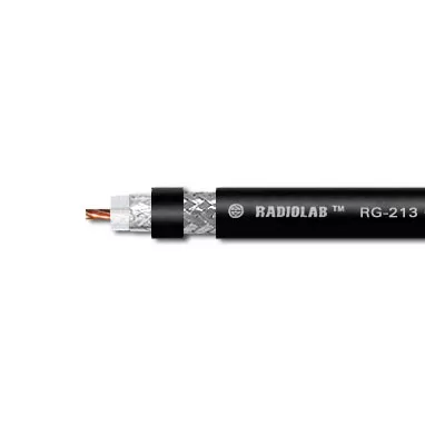 ВЧ кабель RG-типа Radiolab RG-213 C/U PVC, бухта 100м